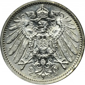 Deutschland, Deutsches Reich, Wilhelm II, 1 Mark Muldenhutten 1914 E