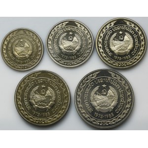 Zestaw, Laos, 1-50 Kip (5 szt.)