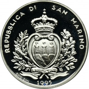 San Marino, 1000 Lirów Rzym 1996 - Olimpiada w Atlancie