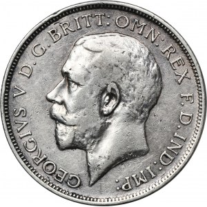 Veľká Británia, George V, 1 Floren (2 Shillings) Londýn 1917