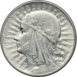 Head of a Woman, 5 zloty Warsaw 1933