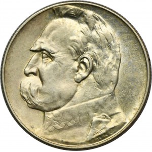 Piłsudski, 5 złotych 1938