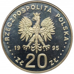 20 zlotých 1995 Katyň, Mědnoje, Charkov 1940