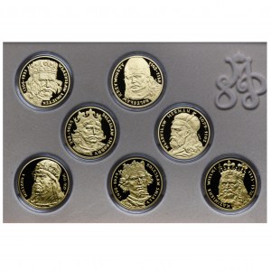 Set, Treasury of the Polish Mint, Royal Collection, Piasts, Medals (7 pieces).
