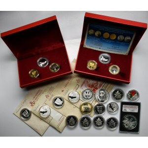 Súbor, Poľsko, Pokladnica poľskej mincovne, Mince a medaily (22 ks)
