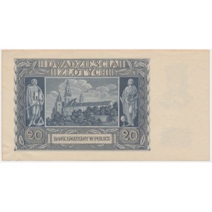 20 zlatých 1940 - K -