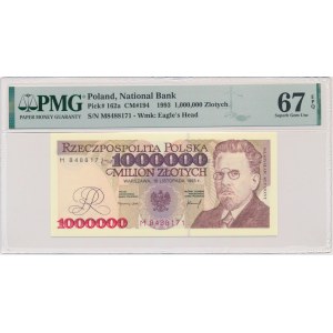 1 milion złotych 1993 - M - PMG 67 EPQ