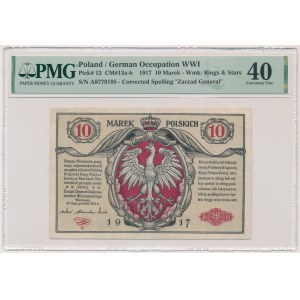 10 marek 1916 - Generał - biletów - PMG 40