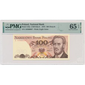 100 zlatých 1975 - A - PMG 65 EPQ