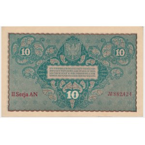 10 známek 1919 - II Serja AN -