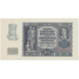 20 złotych 1940 - H -