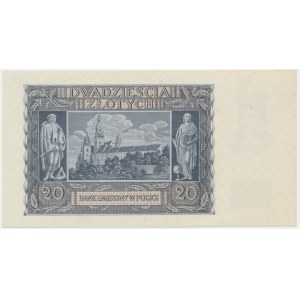 20 złotych 1940 - H -