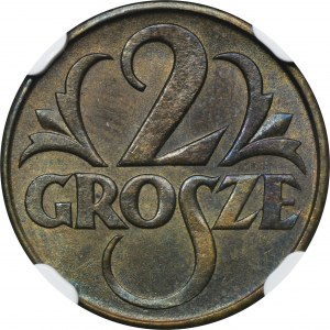 2 grosze 1923 - NGC MS64