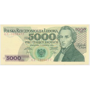 5 000 PLN 1982 - CF -
