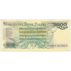 5,000 PLN 1982 - CF -.