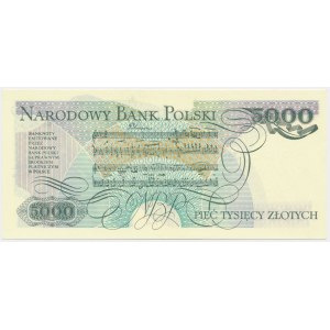 5 000 zlotých 1982 - DG -