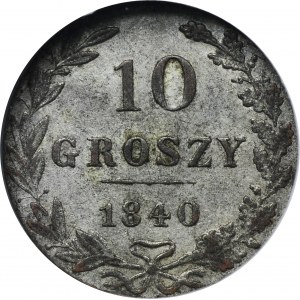 10 groschen Warsaw 1840 MW