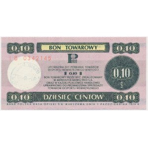 Pewex, 10 centov 1979 - IB - malý