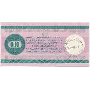 Pewex, 10 centov 1979 - IB - malý