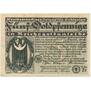 Wrocław (Breslau), 50 goldfenigs 1923 - ZI -.