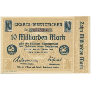 Szczecin (Stettin), 10 billion marks 1923