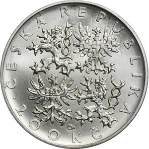 Česká republika, 200 korun 1997 - 1000. výročí úmrtí svatého Adalberta