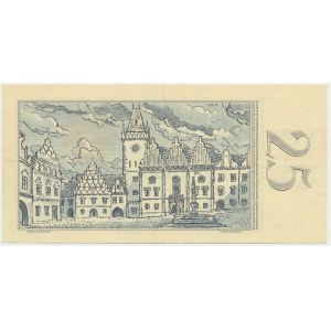 Czechoslovakia, 25 Korun 1961