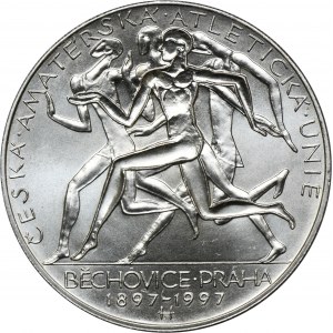 Česká republika, 200 korun 1997 - 100. výročí založení České unie amatérského sportu