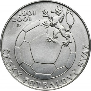 Czech Republic, 200 Korun 2001 - 100th Anniversary of the Foundation of the Czech Football Association