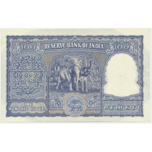 India, 100 rupií (1951-1953)