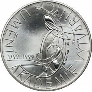 Česká republika, 200 korún 1999 - 200. výročie založenia Akadémie výtvarných umení v Prahe