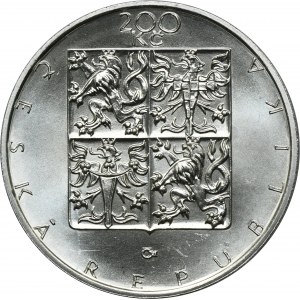 Tschechische Republik, 200 Kronen 1998 - 200. Jahrestag der Geburt - František Palacký