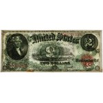 USA, Červená pečať, $2 1917 - Speelman &amp; White -.