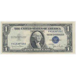 USA, Silver Certificate, 1 dolar 1935 - D - Clark & Snyder -