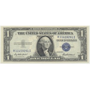 USA, Silver Certificate, 1 Dollar 1935 - F - Priest & Anderson