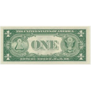 USA, Silver Certificate, 1 dolar 1935 - F - Priest & Anderson