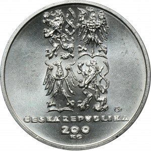 Česká republika, 200 korun 1999 - 50. výročí - NATO