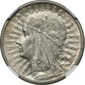 Głowa Kobiety, 2 złote 1932 - NGC MS61