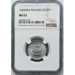 50 haléřů 1965 - NGC MS63