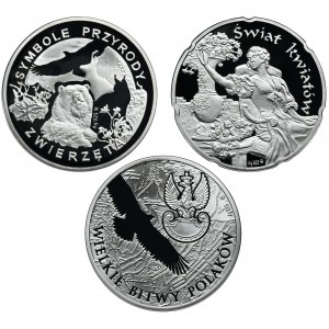 Set, Treasury of the Polish Mint, Medals (3 pieces).