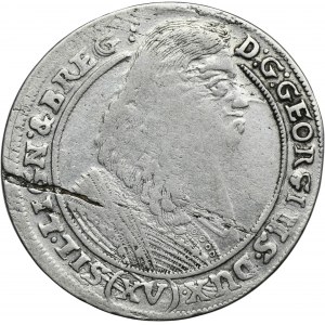 Schlesien, Herzogtum Brzeg-Legnica-Wołów, Georg III. von Brzeg, 15 Krajcars Brzeg 1662