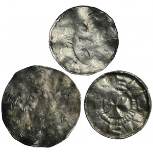 Set, Germany, early medieval Denarius (3 pcs.)