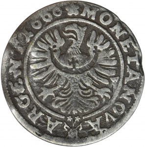 Sliezsko, vojvodstvo Legnicko-Brzesko-Wołowskie, Ludwik IV Legnicki, 3 Krajcary Brzeg 1660 EW
