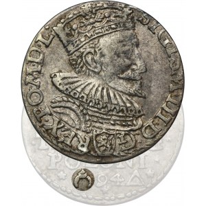 Sigismund III. Vasa, Trojak Malbork 1594 - offener Ring