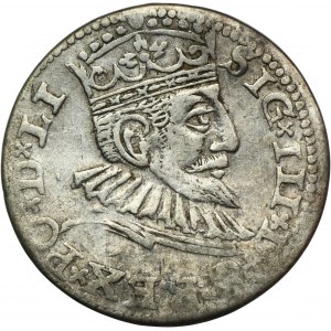 Sigismund III Vasa, 3 Groschen Riga 1593 - LI