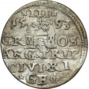 Zikmund III Vasa, Trojka Riga 1593 - LI