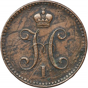 Russland, Nikolaus I., 3 Kopeken Silber Ižora 1840 СПM - RARE