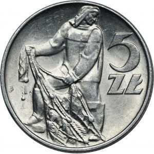 5 złotych 1974 Rybak