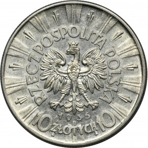 Piłsudski, 10 złotych 1935