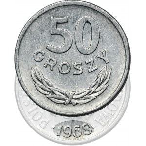 50 halierov 1968 - RARE